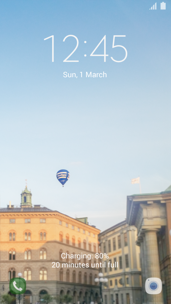 Theme mockup for application to the Samsung Theme store